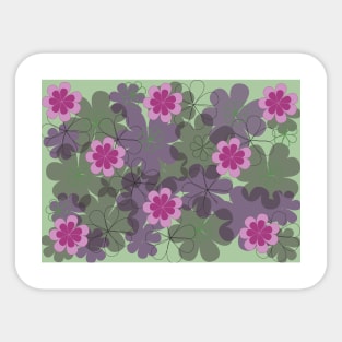 Floral pattern Sticker